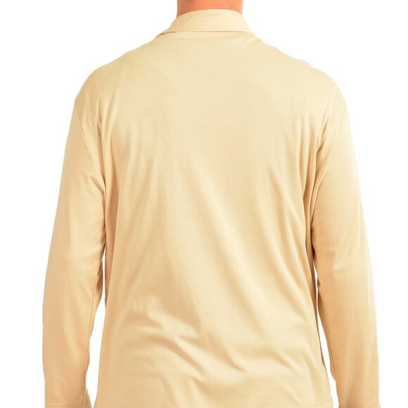 Gentry Portofino Men's Beige Button Down Casual Shirt US XL IT 54 - Picture 3 of 6